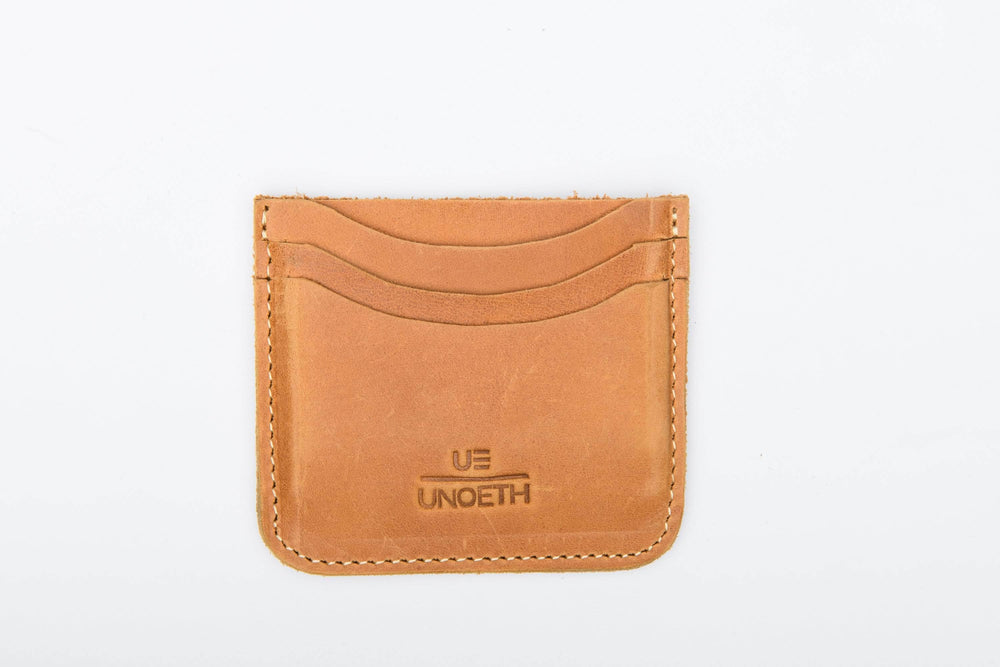 UnoEth Halie Leather Cardholder - Handmade in Ethiopia