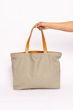 Rama Canvas Market Tote - Olive