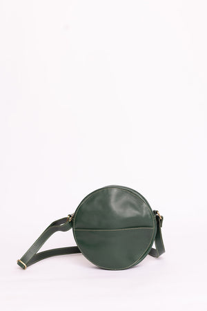 Zuri Circle Bag - Forest Green