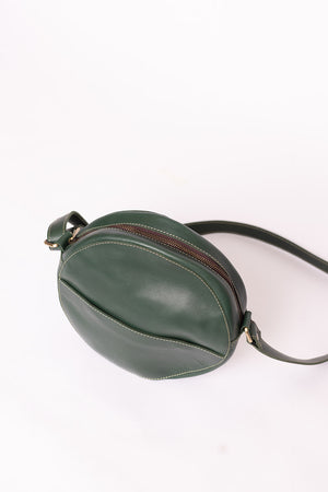 Zuri Circle Bag - Forest Green