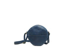 Zuri Leather Circle Bag - Nile Blue