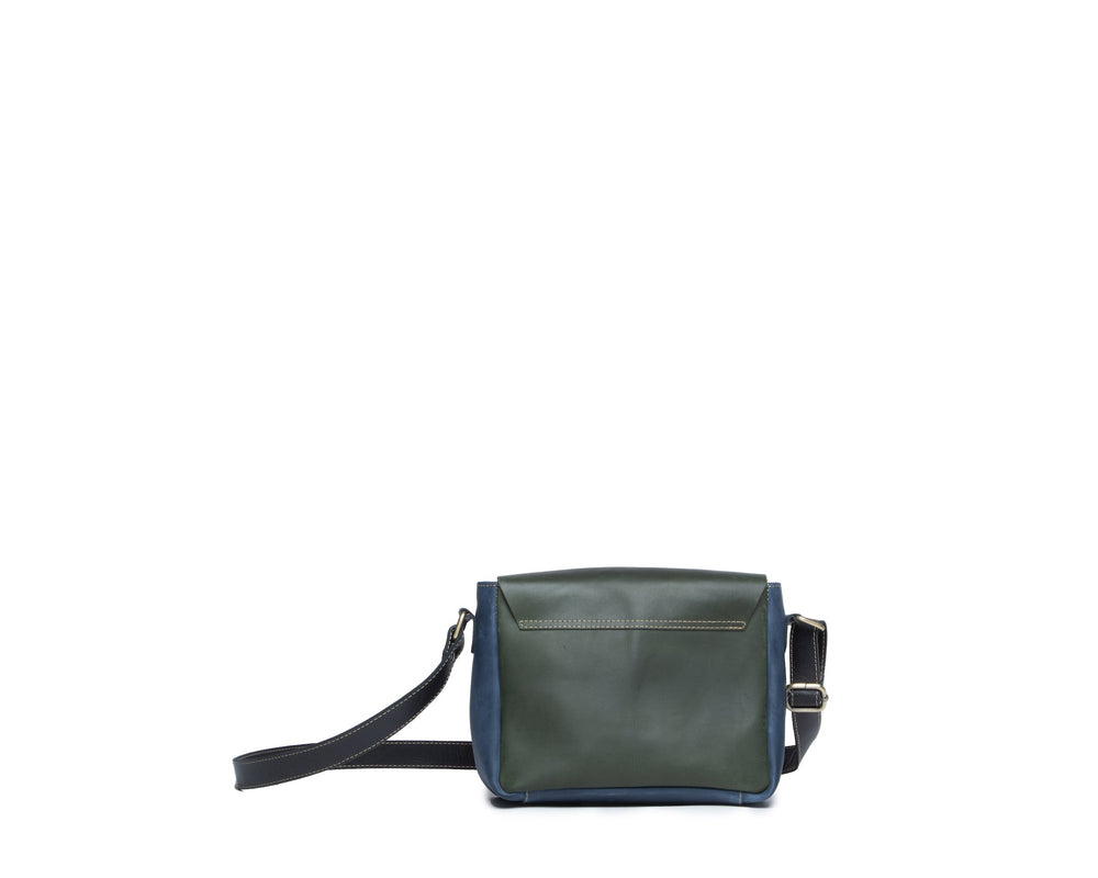 
            
                Load image into Gallery viewer, SAMPLE SALE - Mini Telak Leather Messenger Bag
            
        
