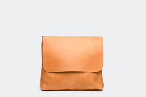 SAMPLE SALE - Telak Leather Messenger Bag - Walnut
